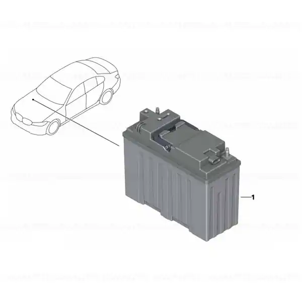 Baterie 12V BMW Lithium 10Ah pentru sistem dual storage Cel mai vândut