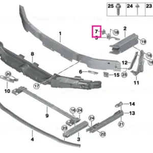 Cumpără online Placa suport - BMW