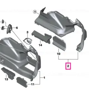 Panou portbagaj dreapta PHEV - BMW Reducere