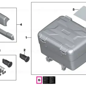 Promoție Sign maximum speed/payload VARIO-TOPCASE - BMW Motorrad