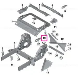 Expediere rapidă Placa etansare - BMW
