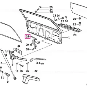 Upper support - BMW Ieftin