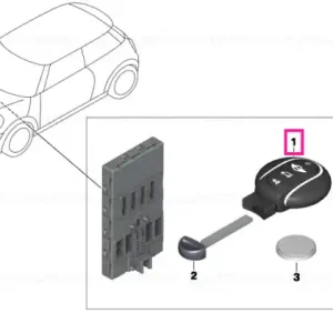 Expediere rapidă Radio remote control 434 MHZ US - BMW - Mini