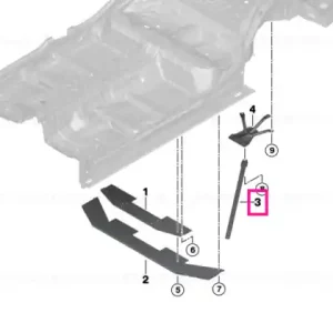 Torsion strut rear - BMW Ofertă limitată