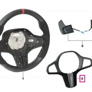 Capac volan piele/carbon M PERFORMANCE - BMW Ieftin