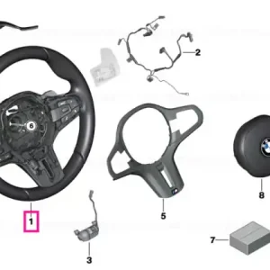 Ultima șansă M Sports steering wheel leather - BMW