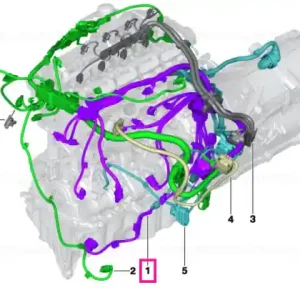 Wrng.harness,motor,sensorsystem,module 1 AWD-OPF - BMW Premium