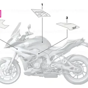 Decor right front - BMW Motorrad Discount