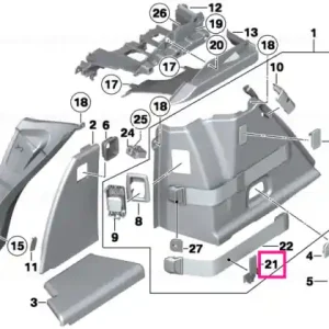 Suport cauciuc arc SCHWARZ - BMW Ofertă limitată