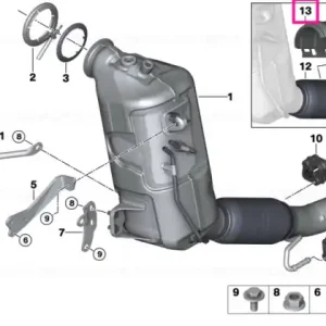 Ass.protection for uncoupling element - BMW - Mini Bestseller