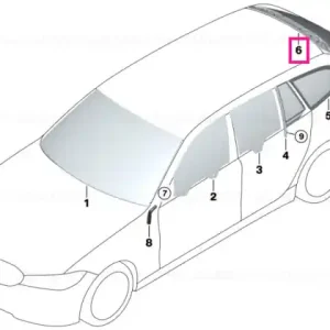 Rear window SSG - BMW Livrare expres