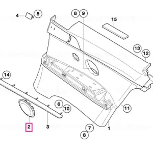Bestseller Capac difuzor dreapta - BMW
