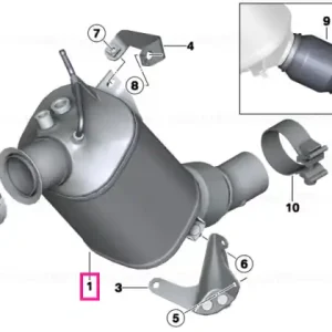 Cel mai vândut EXCH-Diesel particulate filter - BMW