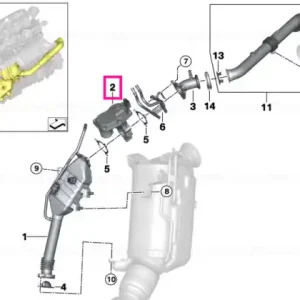 Preț mic Exchange exh.gas recirc.valve l.pressure - BMW