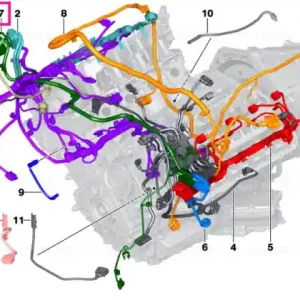 Wiring harness engine DME/ PDM - BMW Livrare gratuită