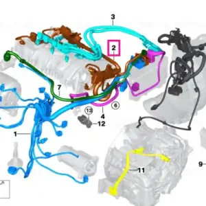 Cumpărături sigure Wrng.harness,motor,sensorsystem,module 2 - BMW