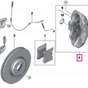 Livrare rapidă Carcasă etrier stânga - BMW