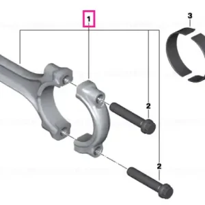 Connecting rod 1XBLAU/KL.4 - BMW Motorrad Ofertă