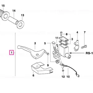 Retur gratuit Handbrake lever - BMW Motorrad