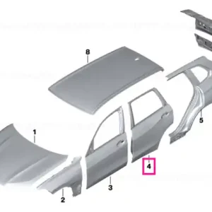 Portiera/Usa spate, stanga - BMW X7 G07 Discount