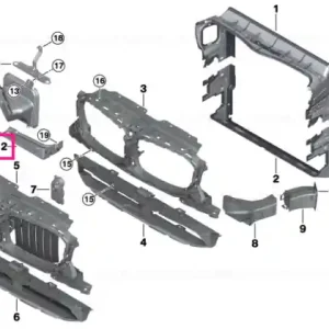 Ofertă limitată Holder,supplementary cooler,bottom right - BMW