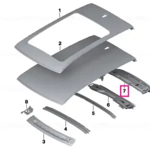 Rear window frame - BMW Vezi acum
