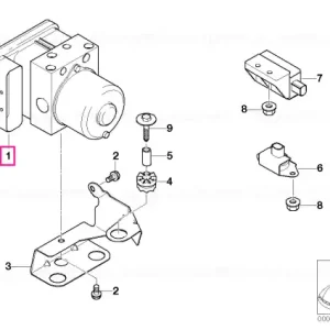 Kit reparație schimb unitate DSC - BMW Noutate