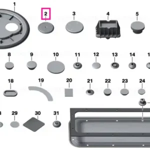 Blind plug 2,5 MM - BMW Disponibil imediat