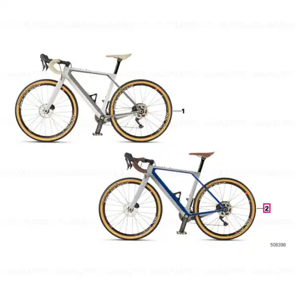 Livrare rapidă Bicicleta 3T pentru BMW GRAVELBIKE - Gri/Albastru