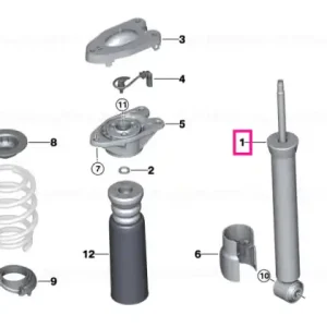 Vezi acum Shock absorber, rear, VDC - BMW
