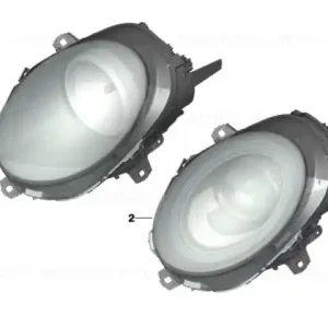 Left headlight, white turn indicator - BMW - Mini Preferatul clienților