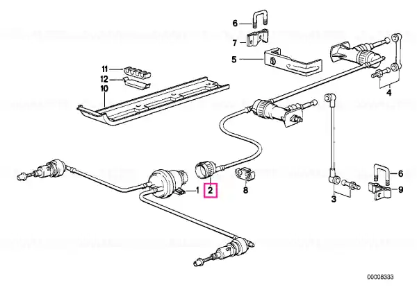 Hydraulic system rear - BMW Preț redus