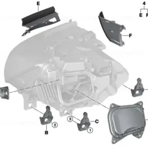 Capac protectie stanga - BMW Preferatul clienților