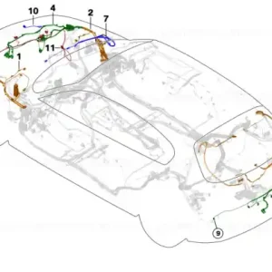 Reducere extra Set cabluri reparație bara spate - BMW