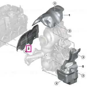 Expediere rapidă Heat shield - BMW
