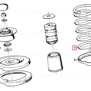 Cumpără online Coil spring - BMW