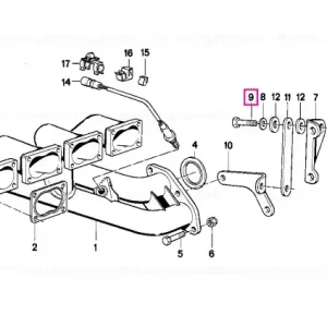 Fit bolt M8 K11X35 - BMW Reducere de preț