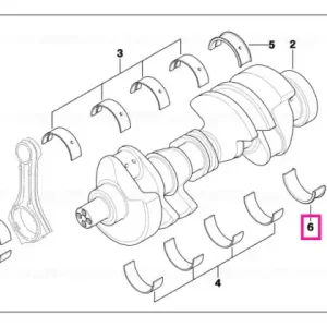 Guide-bearing shell green 70,00MM(0) - BMW Discount