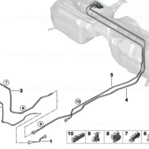 Front fuel feed line - BMW Reduceri
