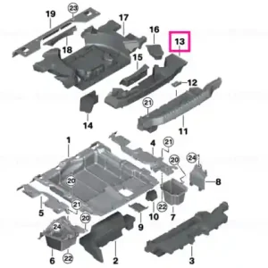 Bestseller Insert for battery - BMW