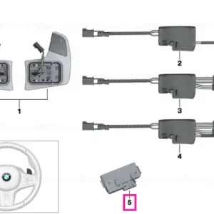Calitate înaltă Control unit, touch detection - BMW