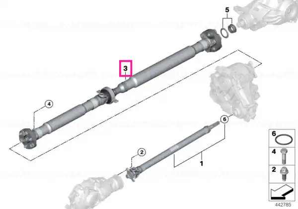 Drive Shaft - BMW Disponibil imediat