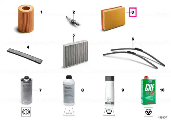Element filtru aer ZYL. 1-4 - BMW Cumpără acum