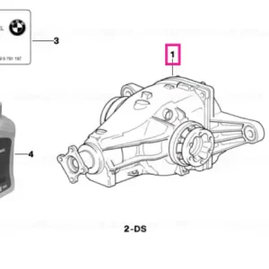 Exchange final drive with differential I=41:13=3,15 - BMW Ofertă limitată