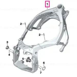 Cel mai bun preț Main frame - BMW Motorrad