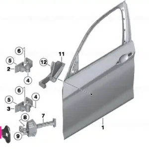 Etansare opritor usa fata stanga - BMW Bestseller