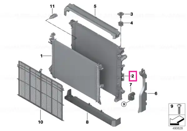 Preț redus Radiator - BMW