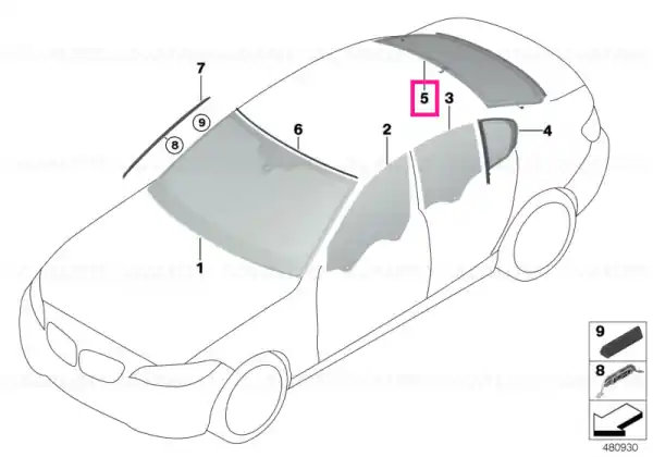 Reducere Rear window - BMW