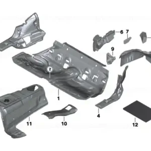 Reducere de preț Sound insulation trunk left - BMW
