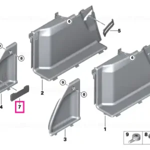 Tension strap SCHWARZ - BMW Cumpărături sigure